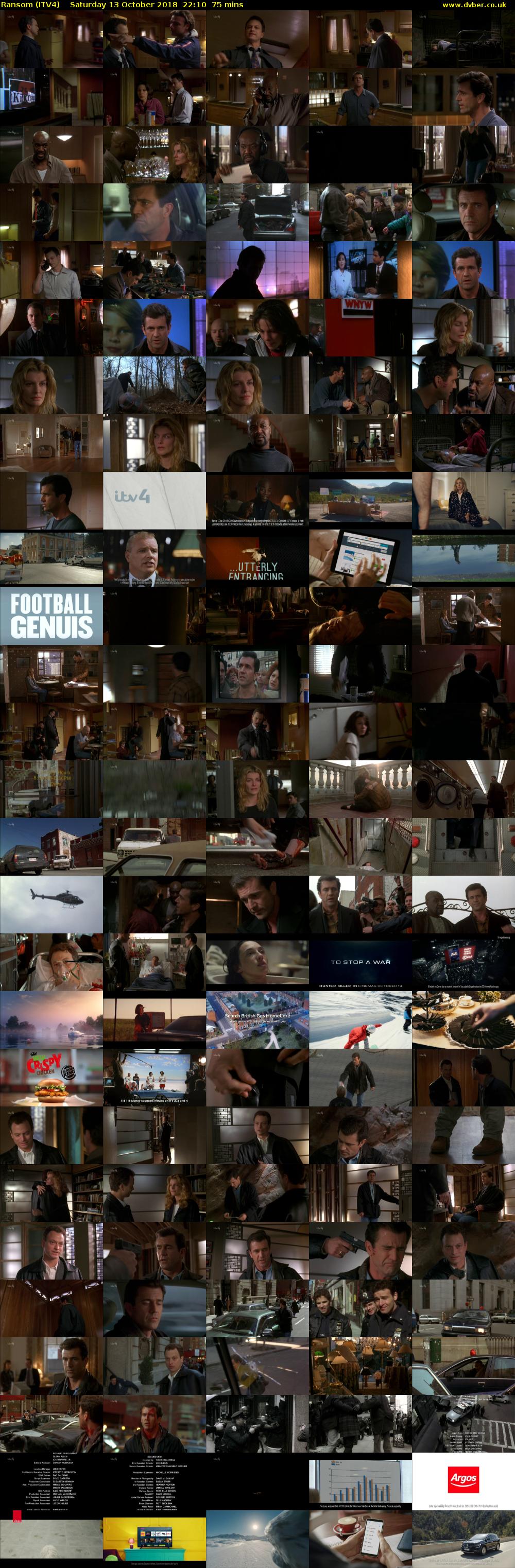 Ransom (ITV4) Saturday 13 October 2018 22:10 - 23:25