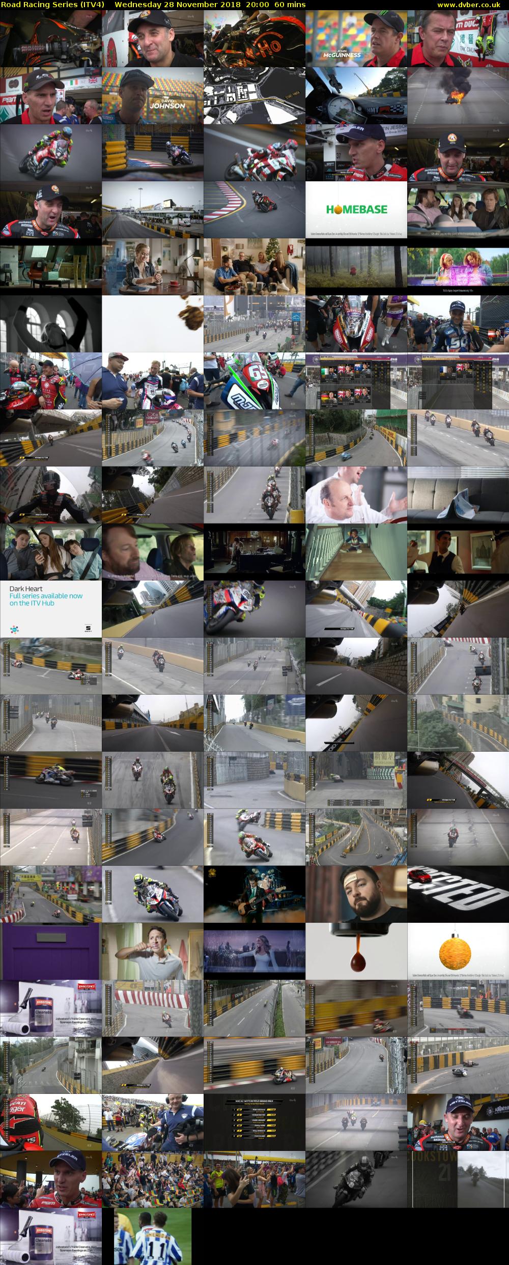 Road Racing Series (ITV4) Wednesday 28 November 2018 20:00 - 21:00