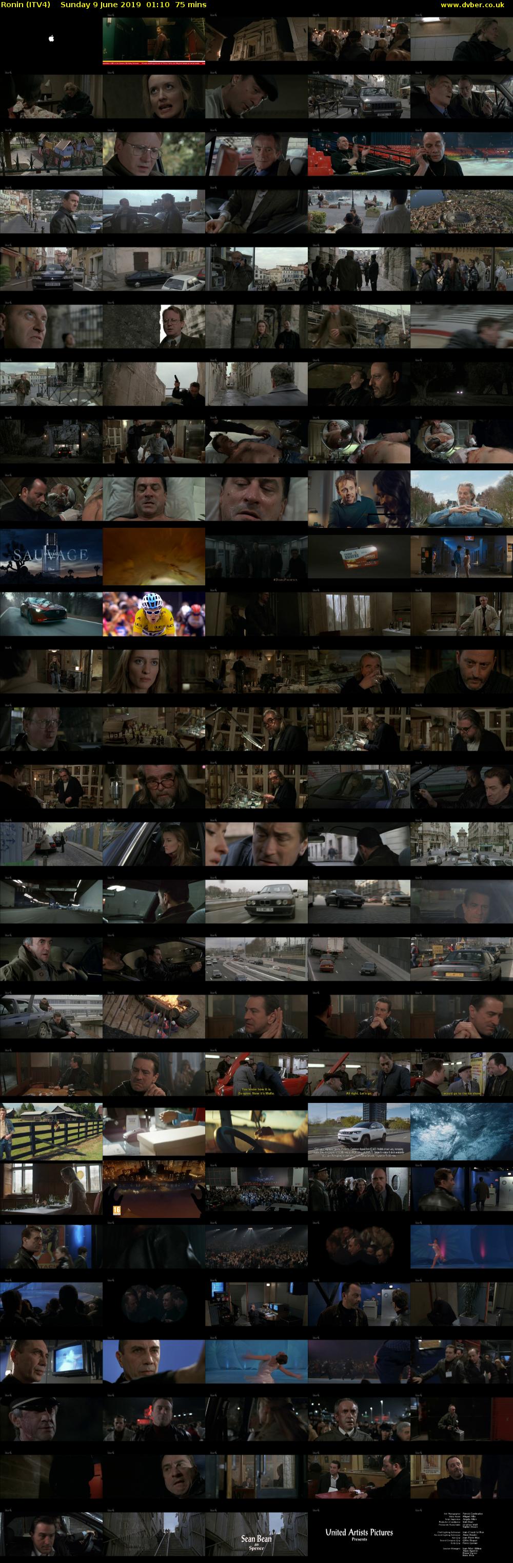 Ronin (ITV4) Sunday 9 June 2019 01:10 - 02:25