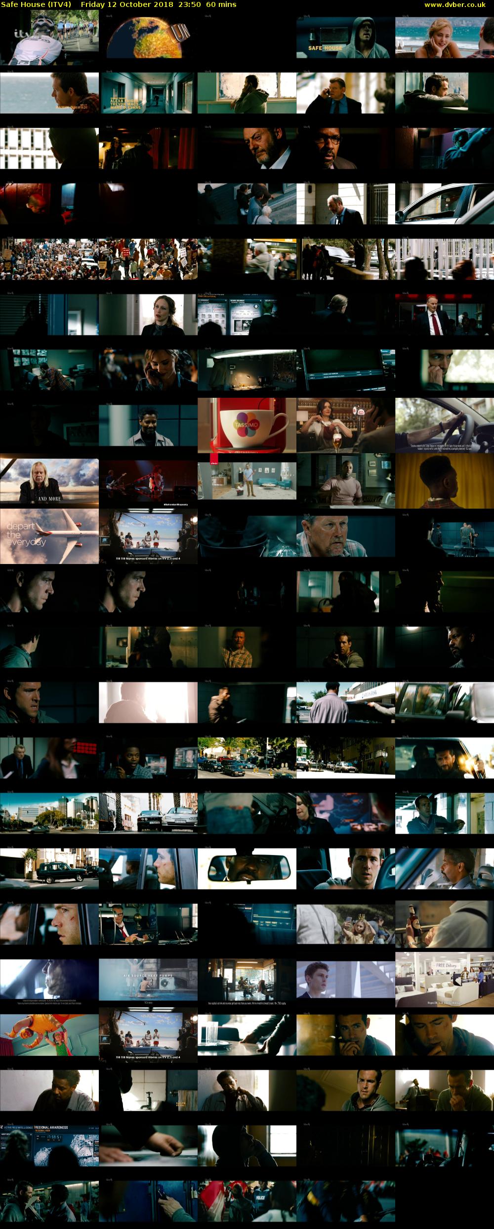 Safe House (ITV4) Friday 12 October 2018 23:50 - 00:50