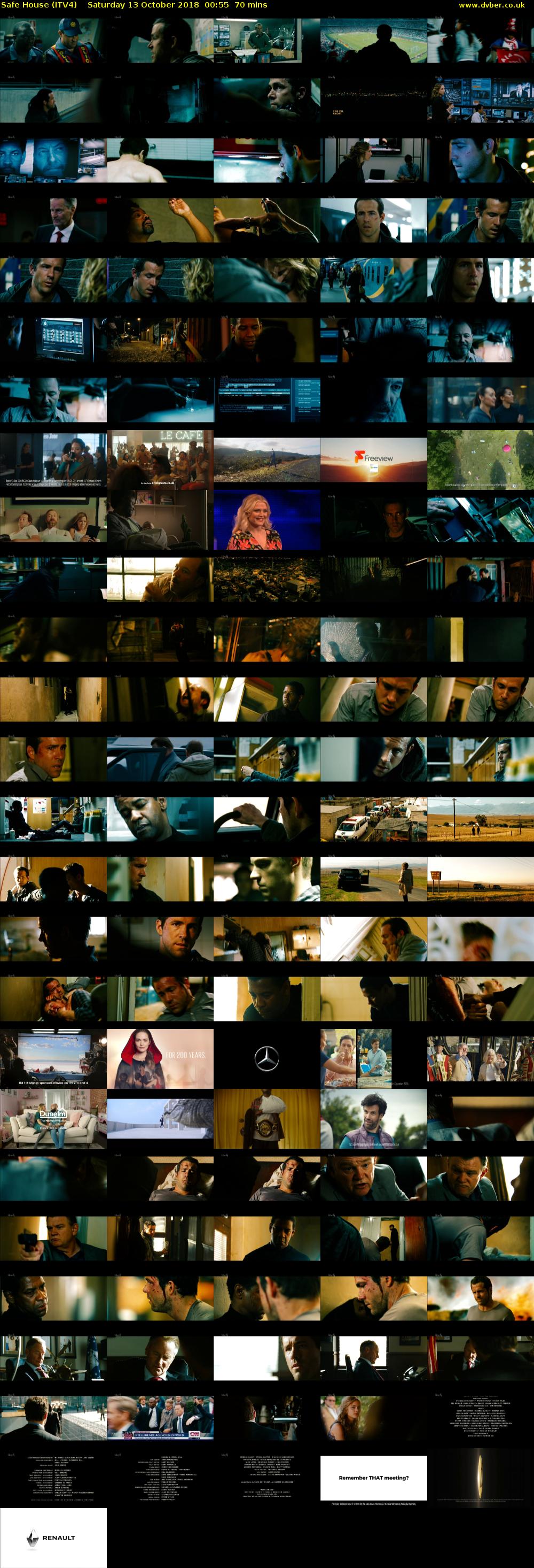 Safe House (ITV4) Saturday 13 October 2018 00:55 - 02:05