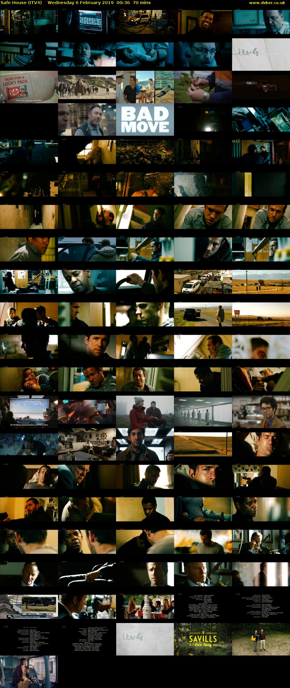 Safe House (ITV4) Wednesday 6 February 2019 00:36 - 01:46