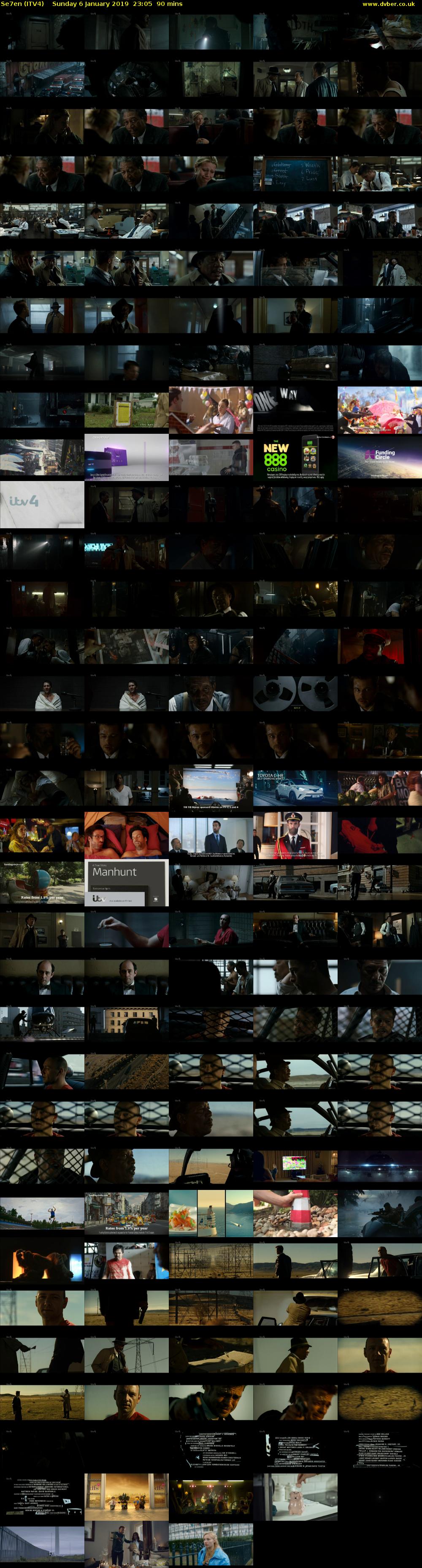 Se7en (ITV4) Sunday 6 January 2019 23:05 - 00:35