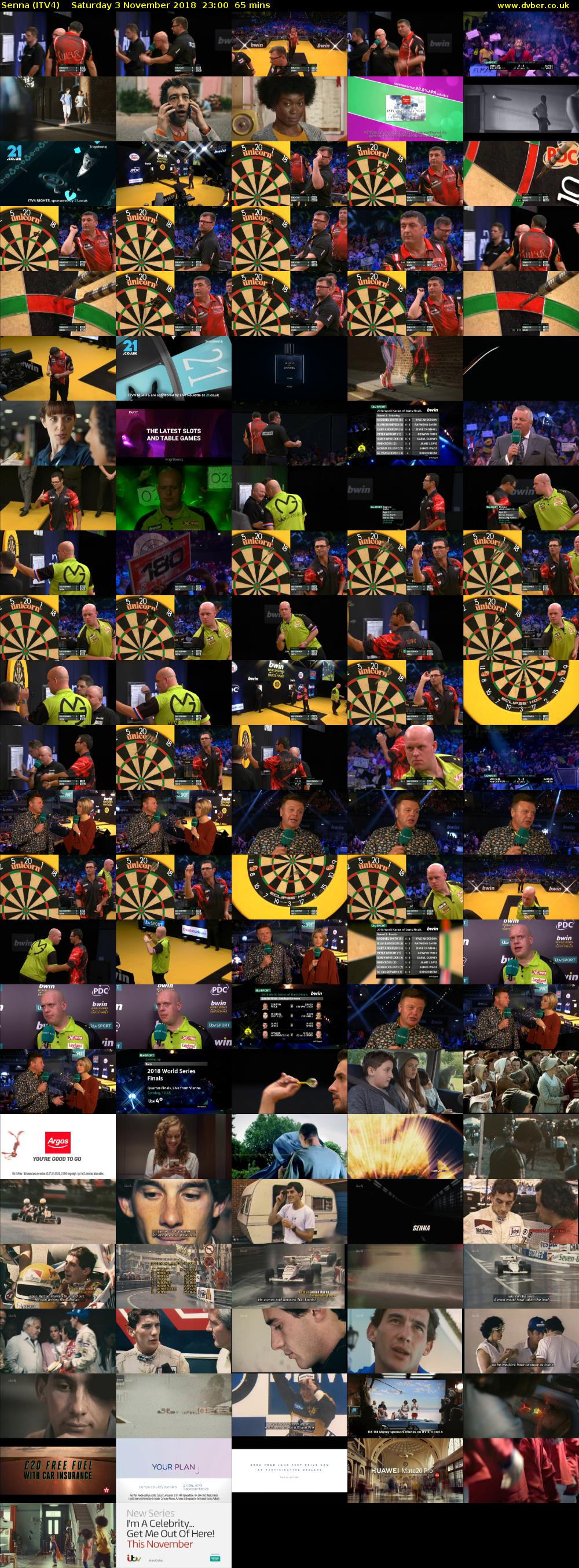 Senna (ITV4) Saturday 3 November 2018 23:00 - 00:05
