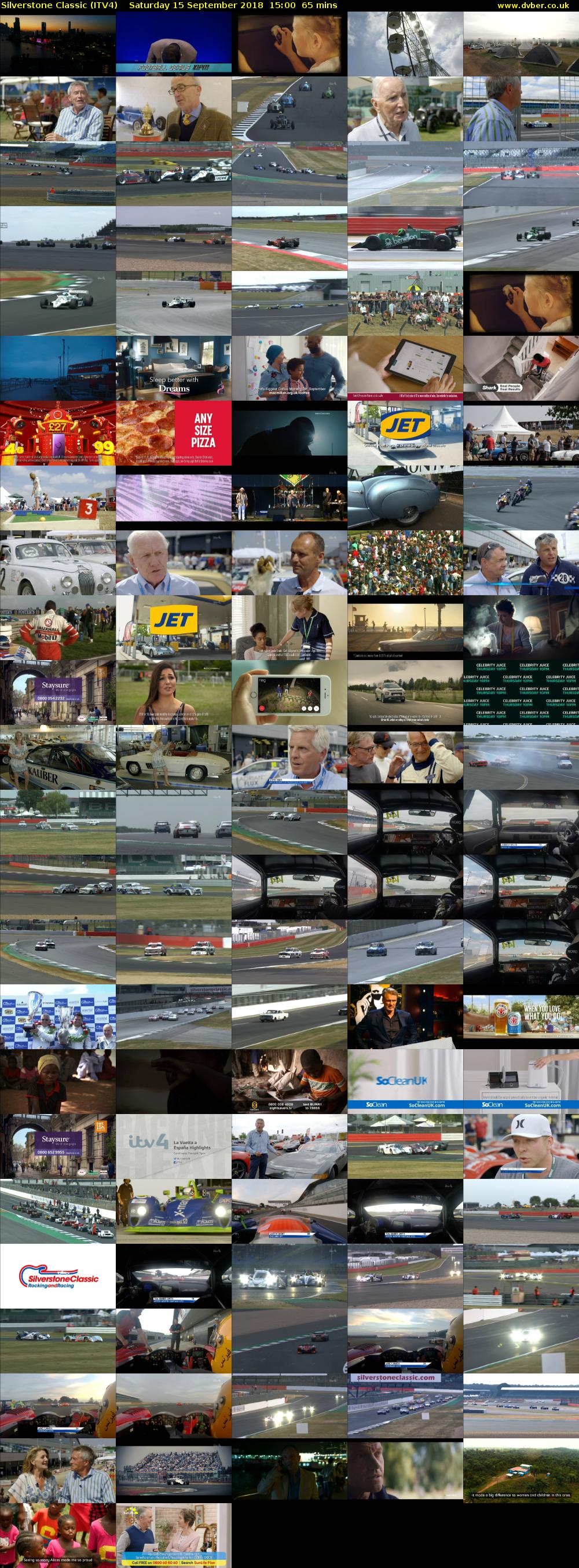 Silverstone Classic (ITV4) Saturday 15 September 2018 15:00 - 16:05