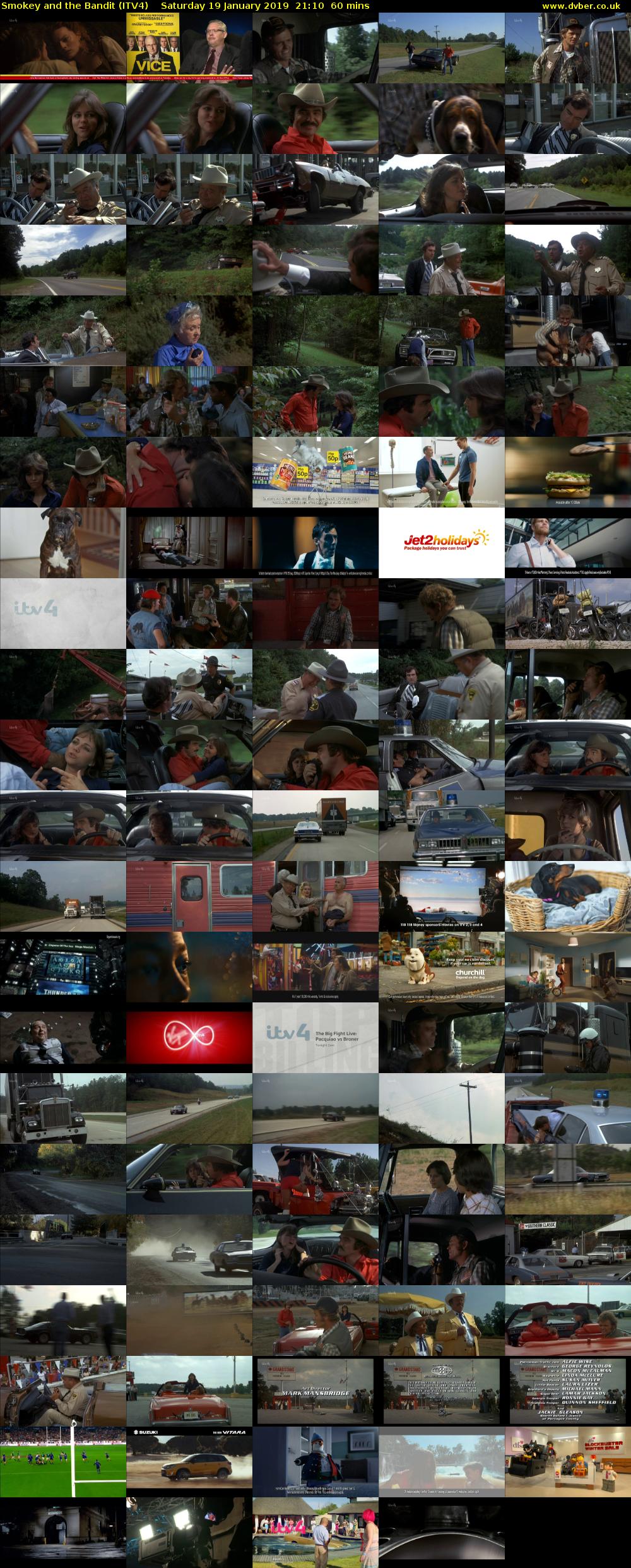 Smokey and the Bandit (ITV4) Saturday 19 January 2019 21:10 - 22:10