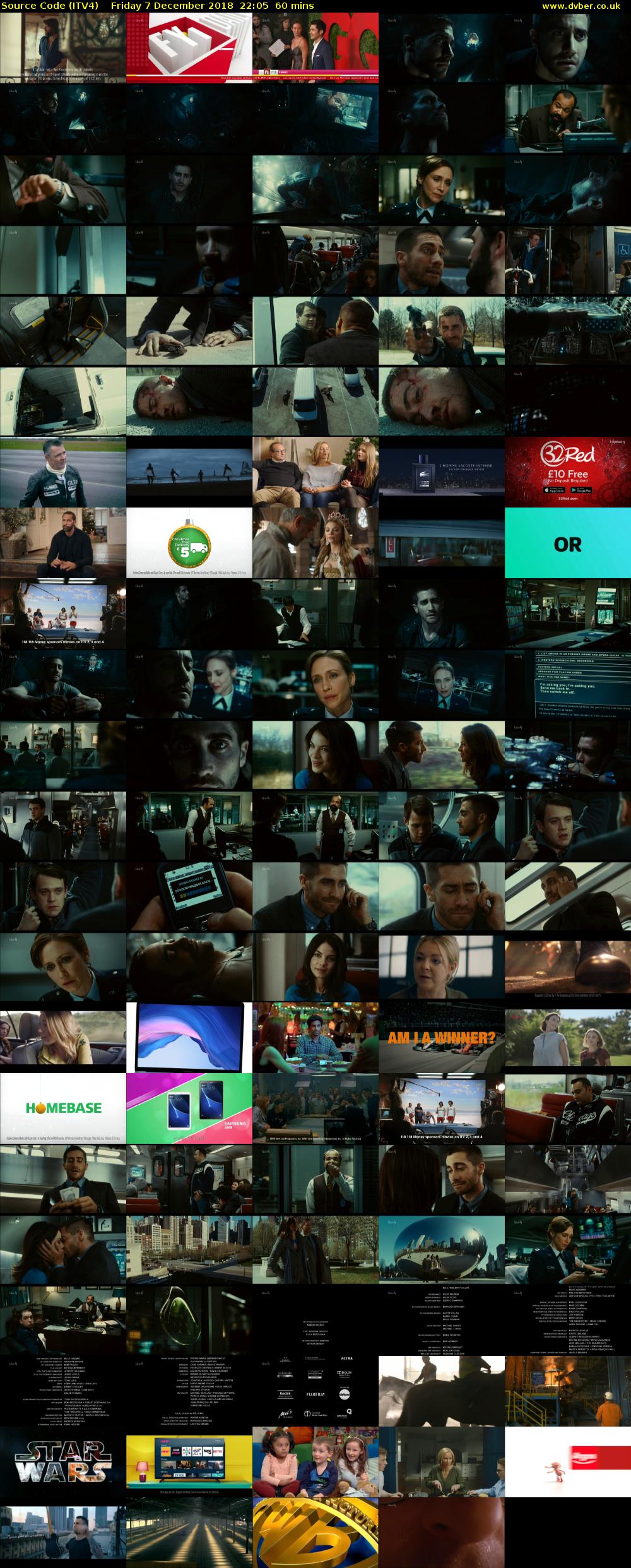 Source Code (ITV4) Friday 7 December 2018 22:05 - 23:05