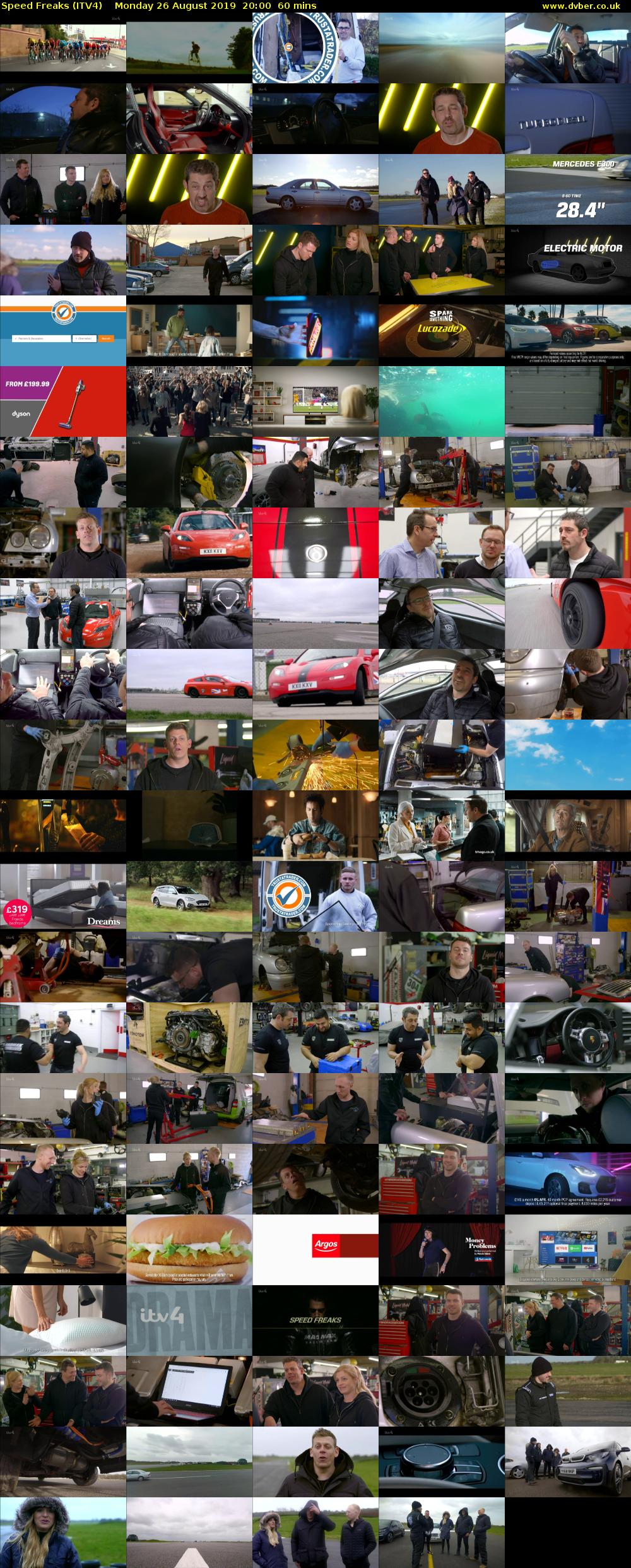 Speed Freaks (ITV4) Monday 26 August 2019 20:00 - 21:00