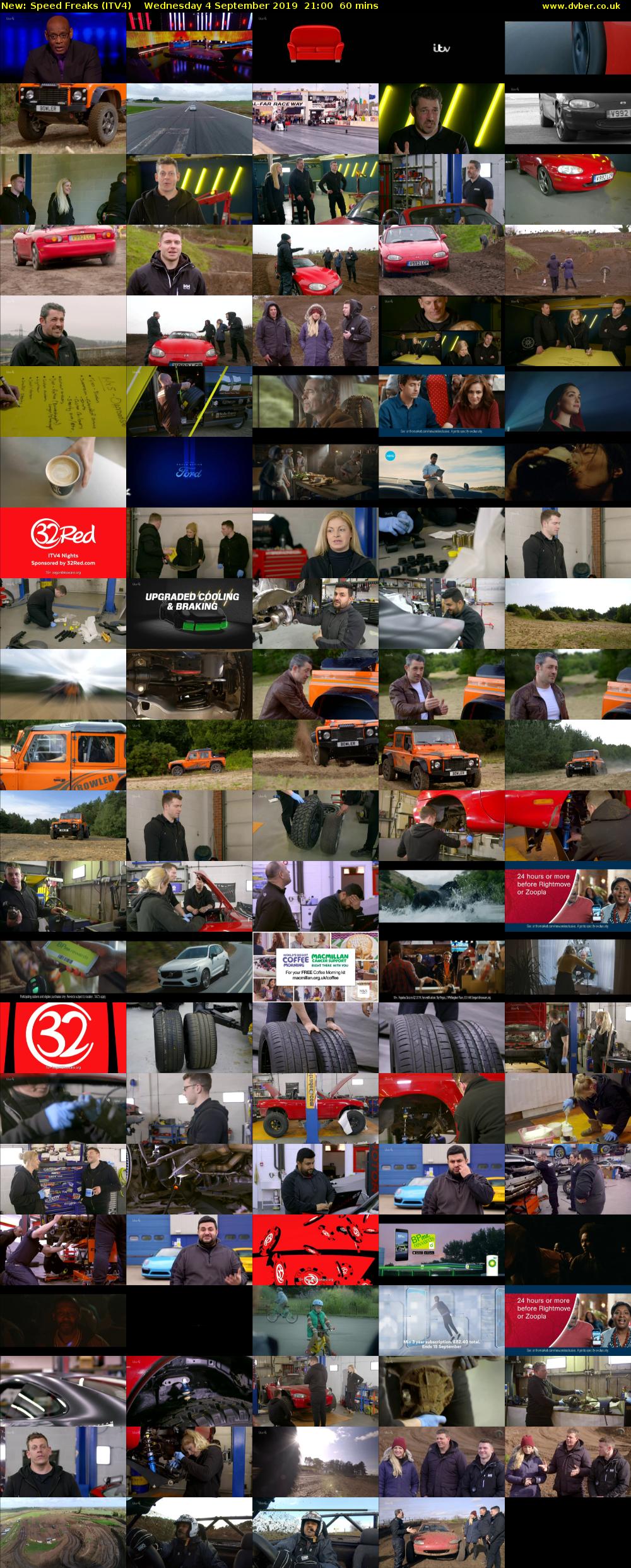 Speed Freaks (ITV4) Wednesday 4 September 2019 21:00 - 22:00