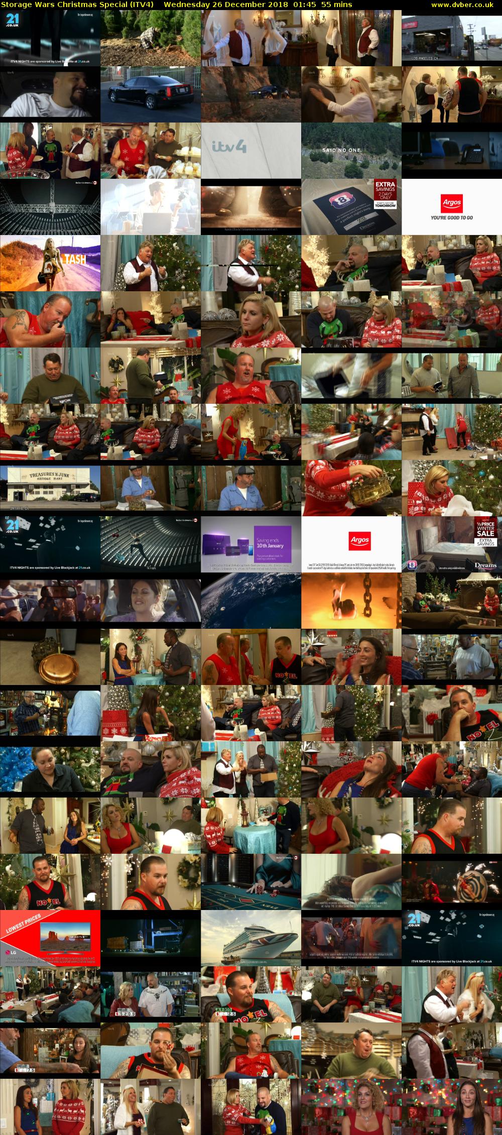 Storage Wars Christmas Special (ITV4) Wednesday 26 December 2018 01:45 - 02:40