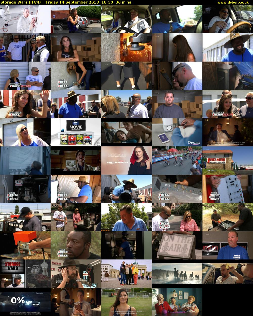 Storage Wars (ITV4) Friday 14 September 2018 18:30 - 19:00