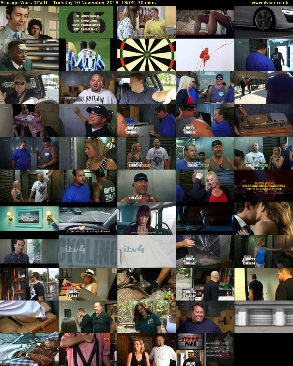 Storage Wars (ITV4) Tuesday 20 November 2018 18:05 - 18:35