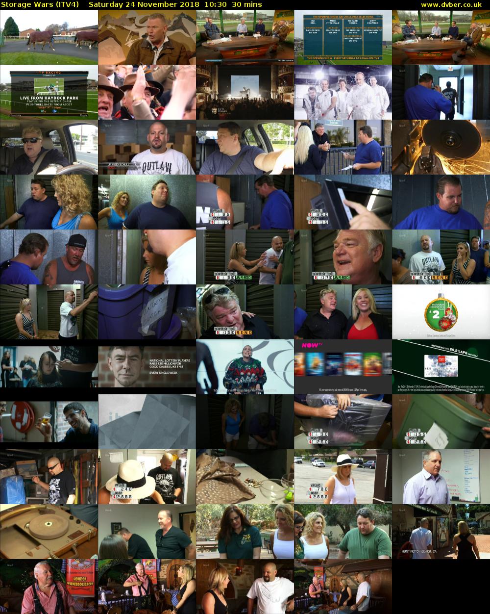 Storage Wars (ITV4) Saturday 24 November 2018 10:30 - 11:00