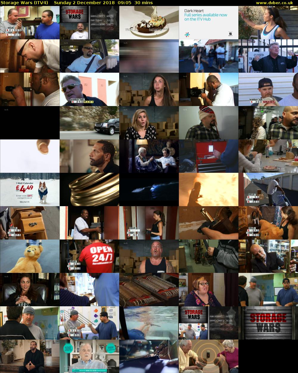Storage Wars (ITV4) Sunday 2 December 2018 09:05 - 09:35