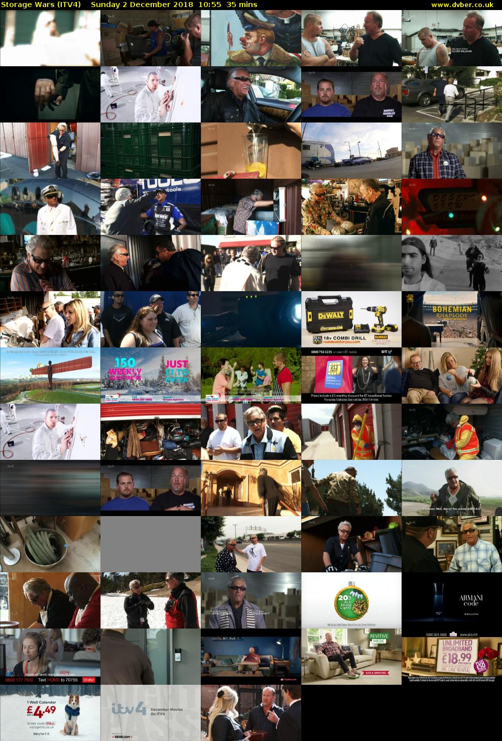 Storage Wars (ITV4) Sunday 2 December 2018 10:55 - 11:30