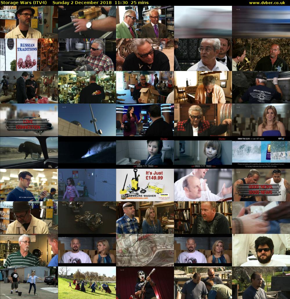 Storage Wars (ITV4) Sunday 2 December 2018 11:30 - 11:55