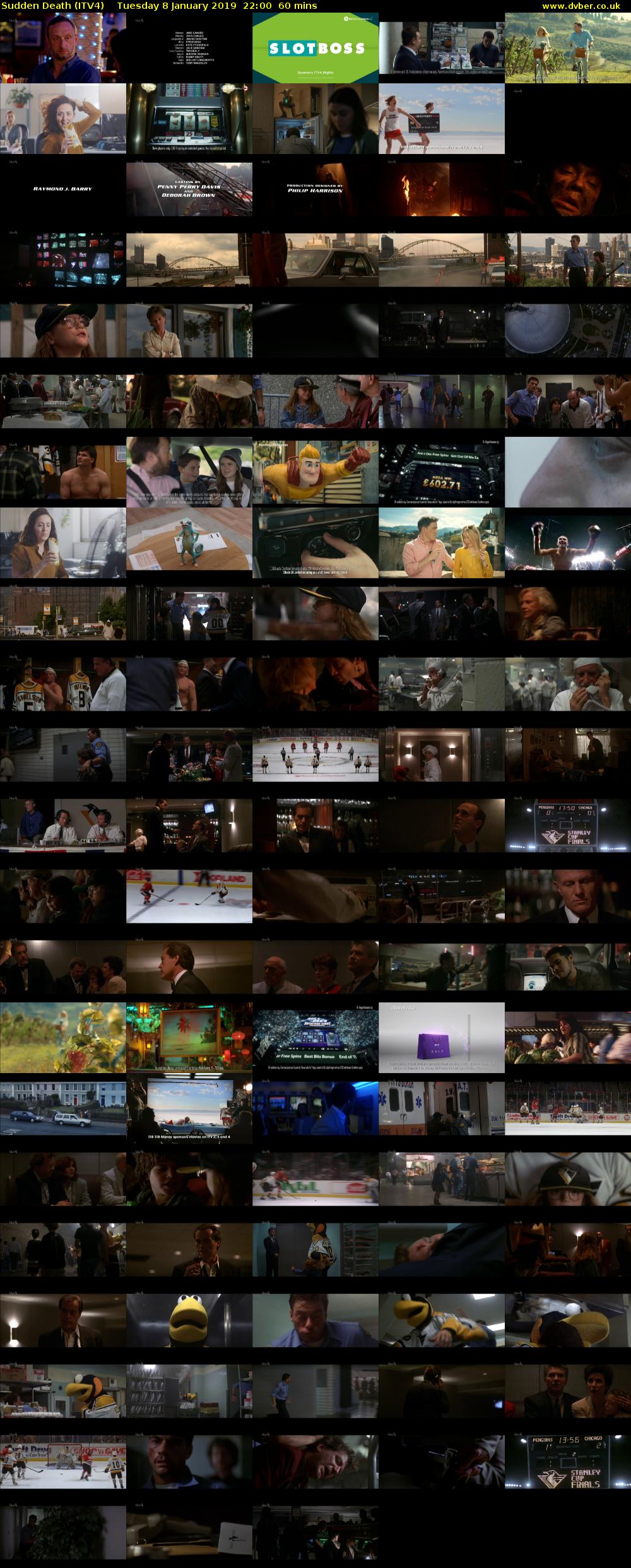 Sudden Death (ITV4) Tuesday 8 January 2019 22:00 - 23:00