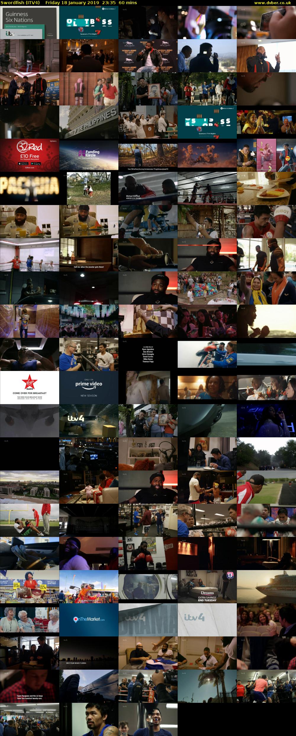 Swordfish (ITV4) Friday 18 January 2019 23:35 - 00:35