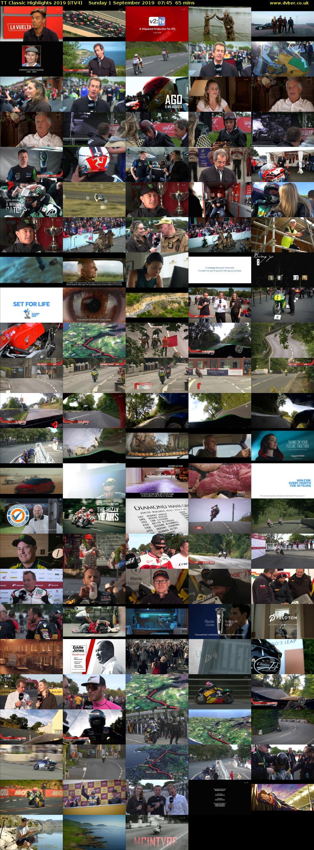 TT Classic Highlights 2019 (ITV4) Sunday 1 September 2019 07:45 - 08:50