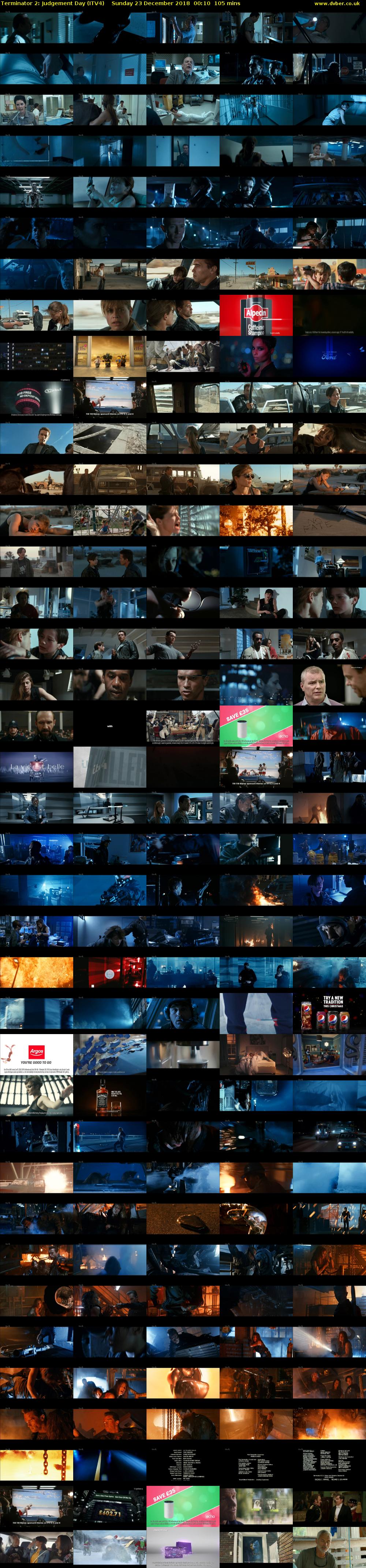 Terminator 2: Judgement Day (ITV4) Sunday 23 December 2018 00:10 - 01:55