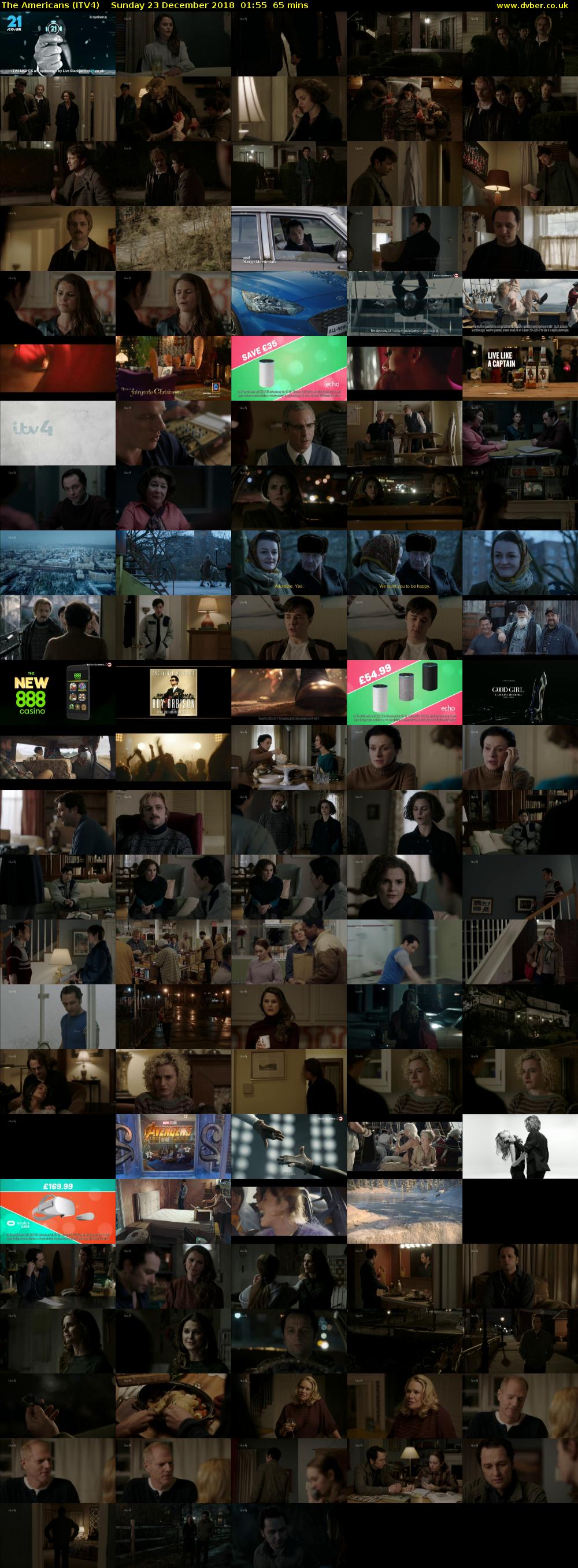 The Americans (ITV4) Sunday 23 December 2018 01:55 - 03:00