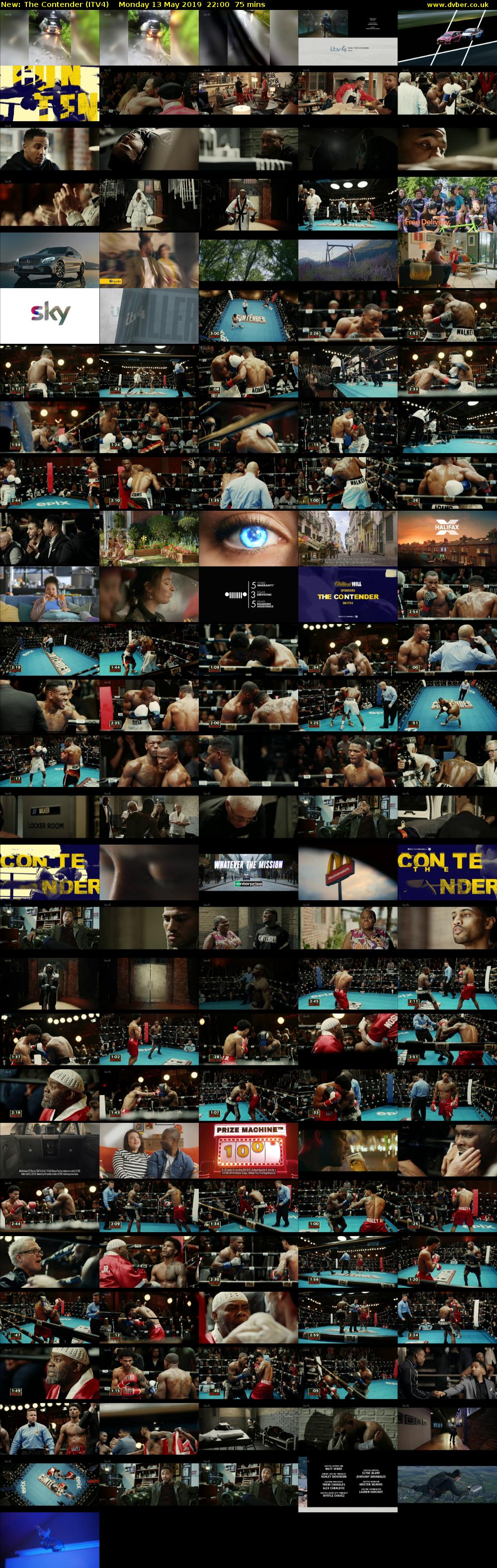 The Contender (ITV4) Monday 13 May 2019 22:00 - 23:15