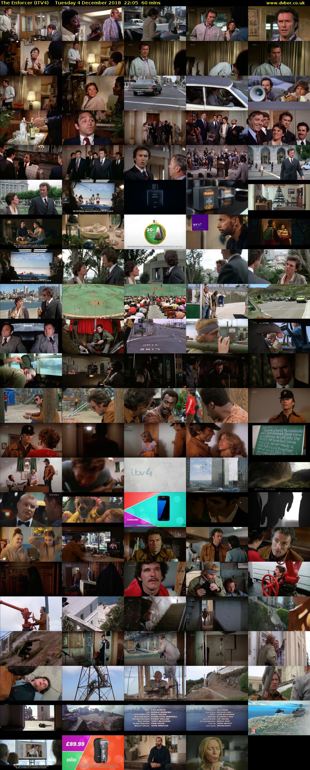 The Enforcer (ITV4) Tuesday 4 December 2018 22:05 - 23:05