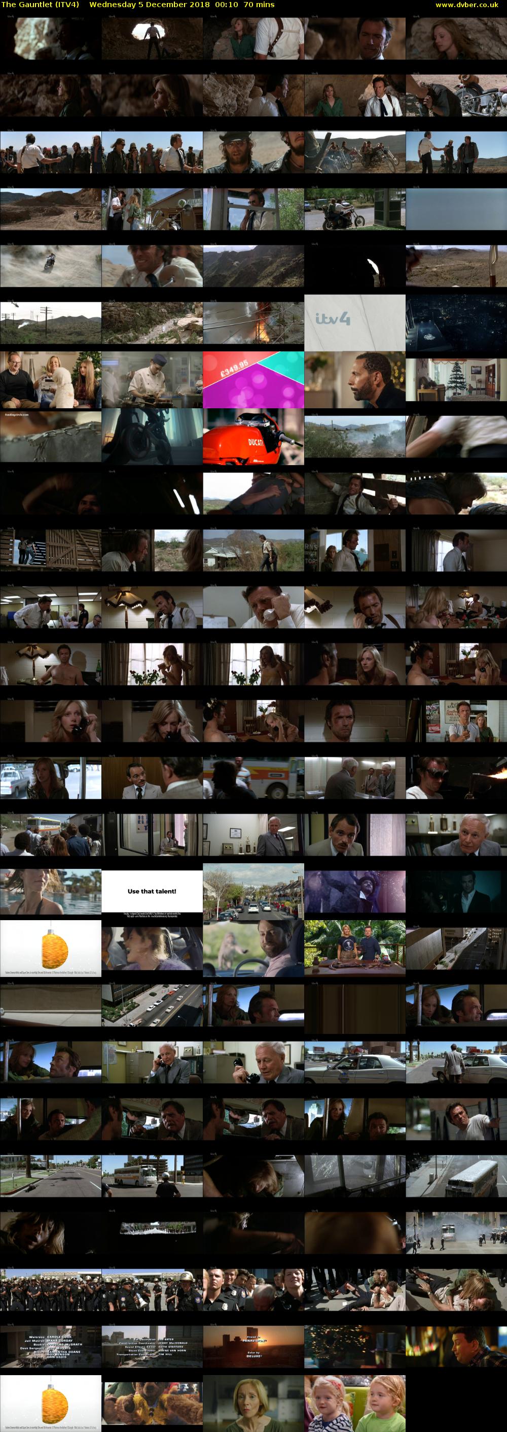 The Gauntlet (ITV4) Wednesday 5 December 2018 00:10 - 01:20