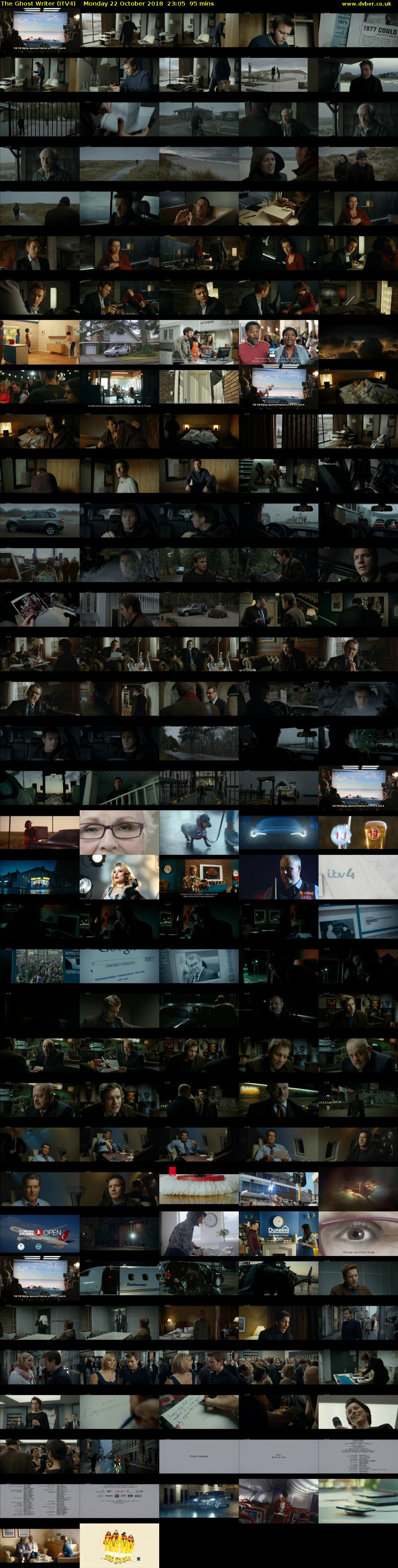 The Ghost Writer (ITV4) Monday 22 October 2018 23:05 - 00:40