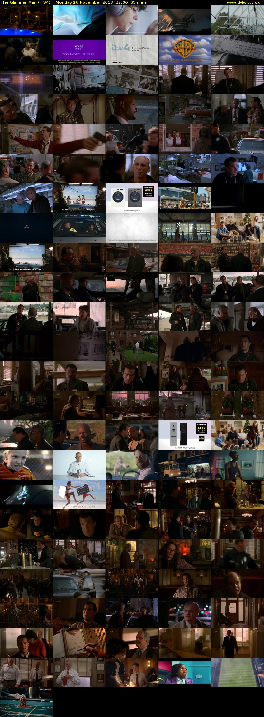 The Glimmer Man (ITV4) Monday 26 November 2018 22:00 - 23:05