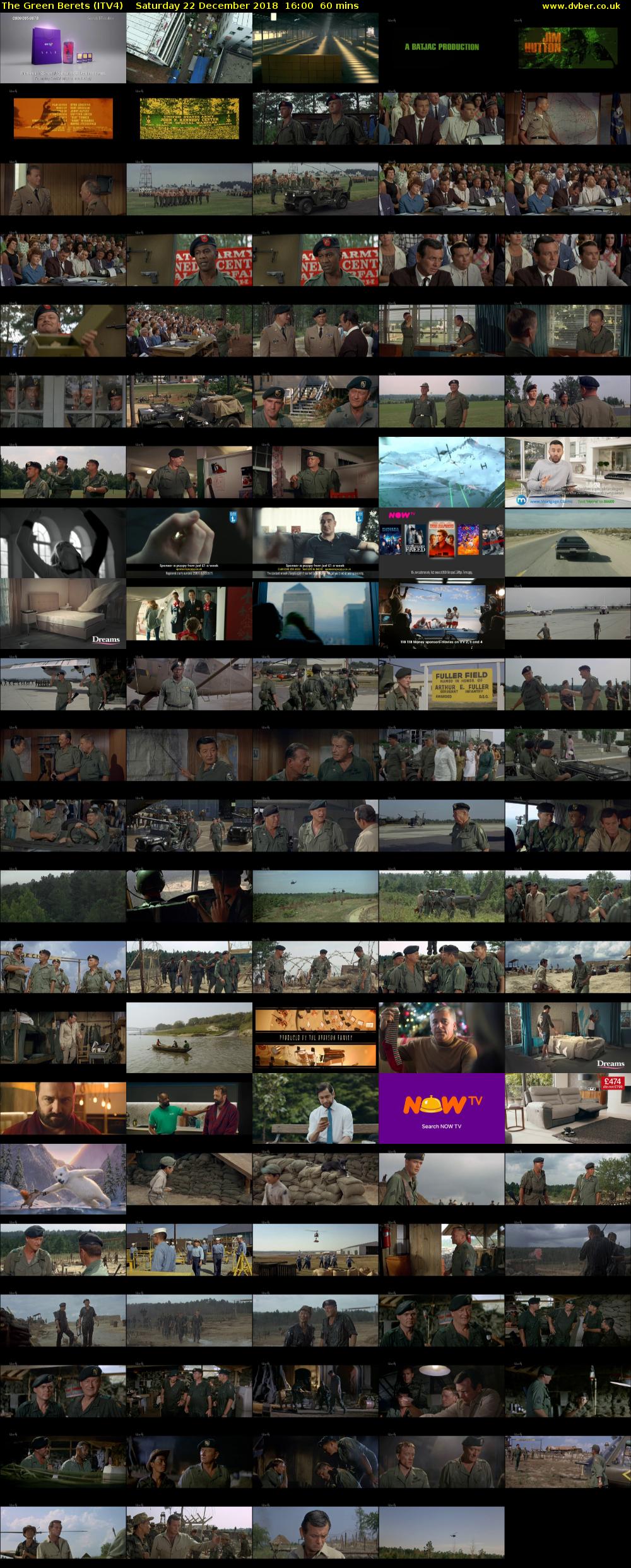 The Green Berets (ITV4) Saturday 22 December 2018 16:00 - 17:00