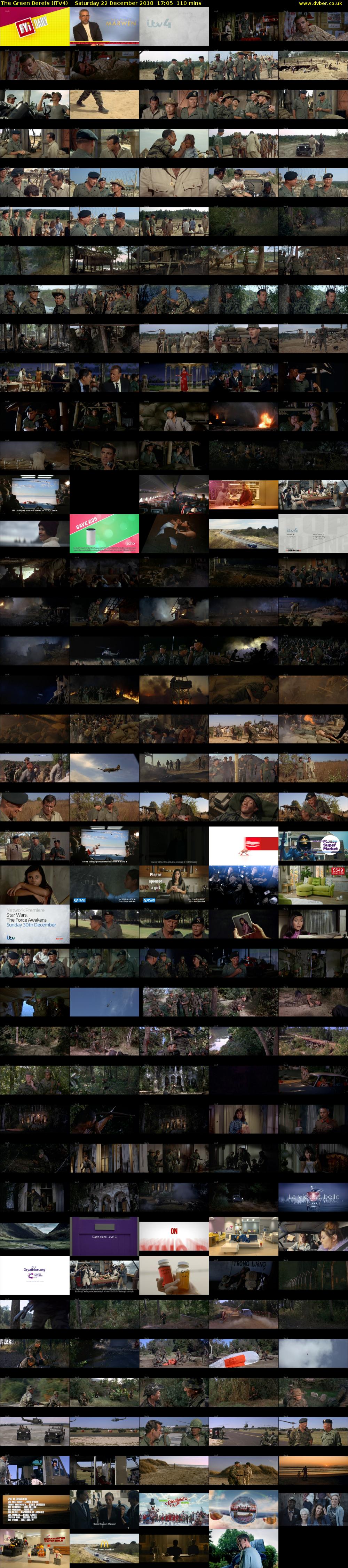 The Green Berets (ITV4) Saturday 22 December 2018 17:05 - 18:55