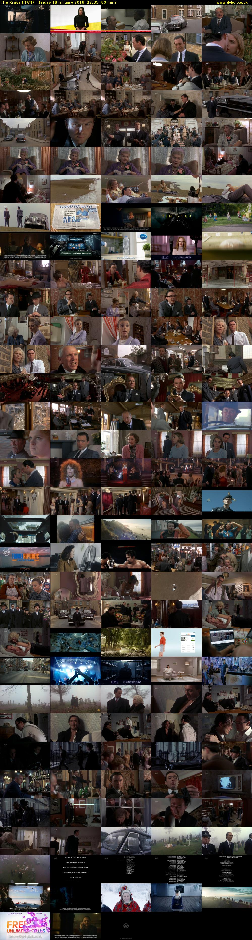 The Krays (ITV4) Friday 18 January 2019 22:05 - 23:35