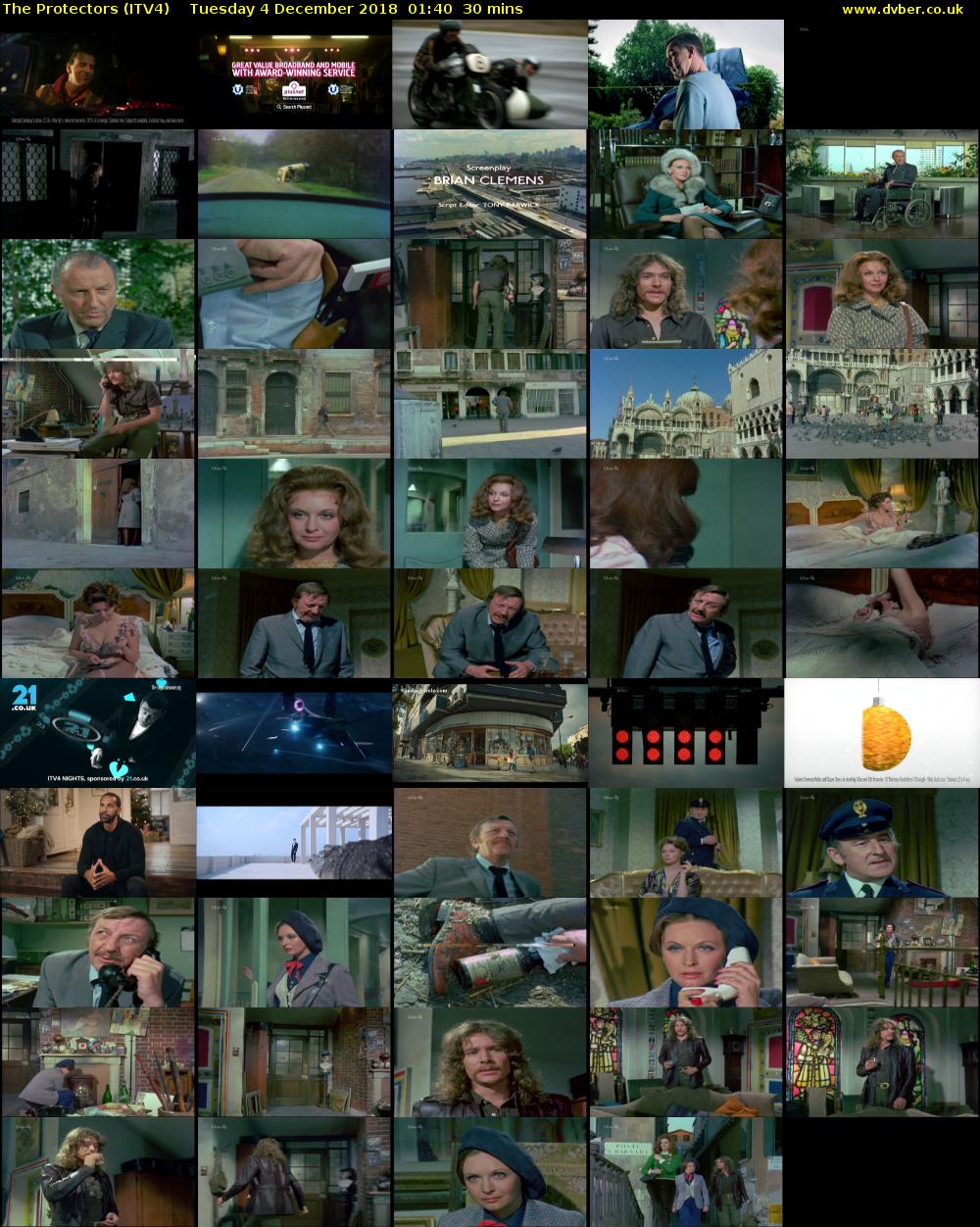 The Protectors (ITV4) Tuesday 4 December 2018 01:40 - 02:10