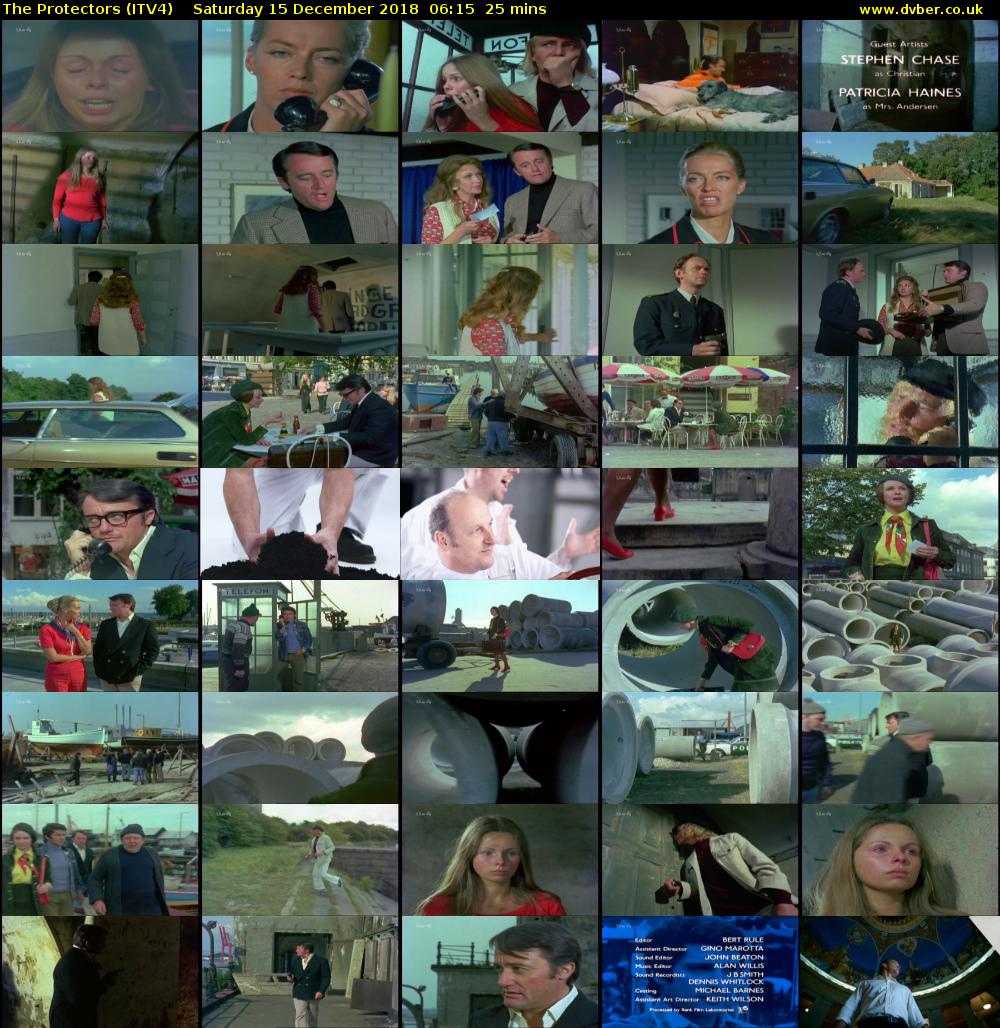 The Protectors (ITV4) Saturday 15 December 2018 06:15 - 06:40
