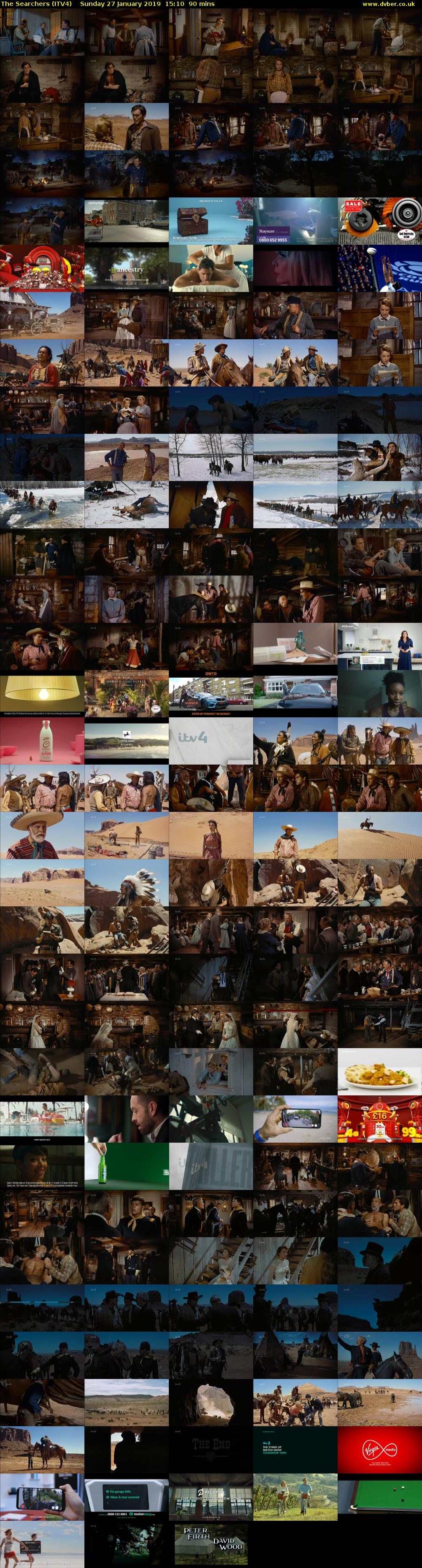 The Searchers (ITV4) Sunday 27 January 2019 15:10 - 16:40