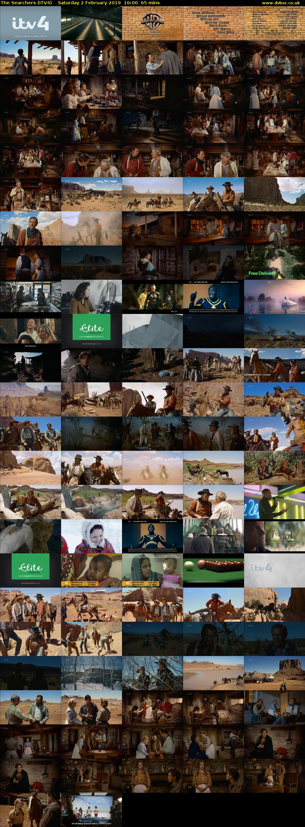 The Searchers (ITV4) Saturday 2 February 2019 16:00 - 17:05