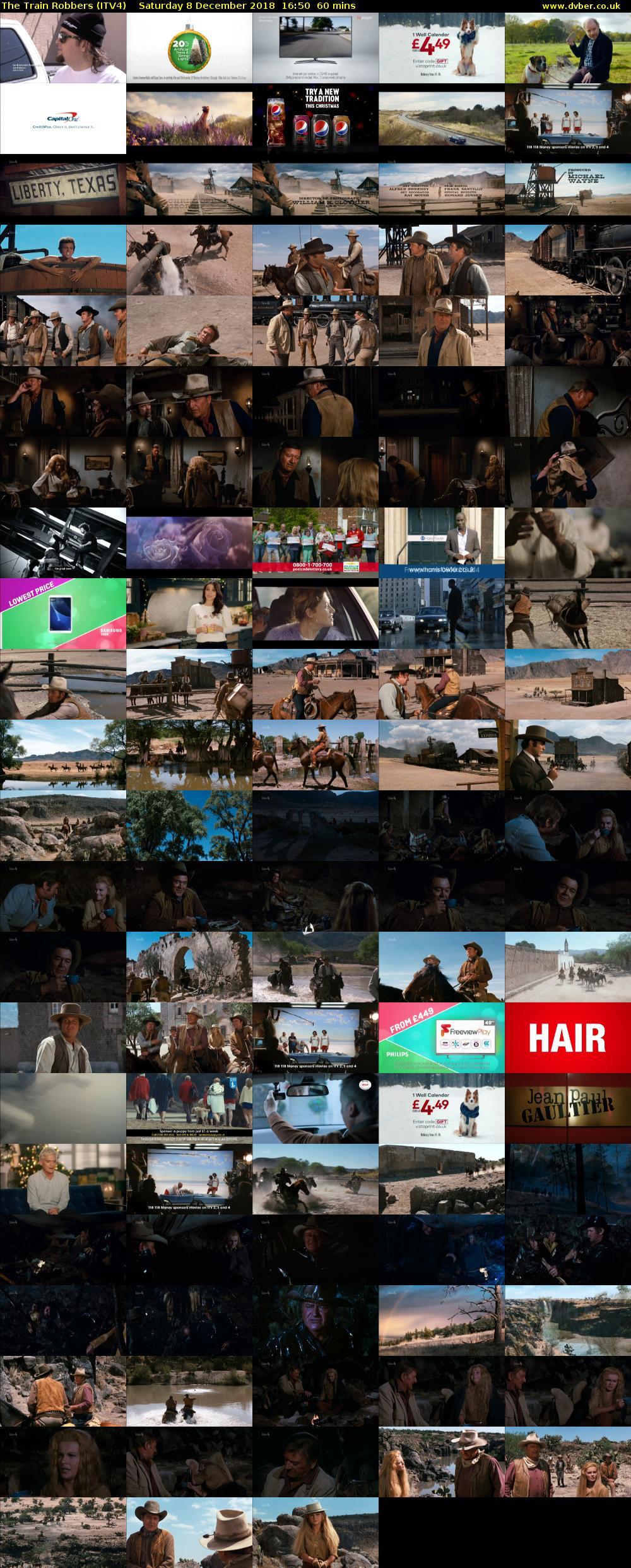 The Train Robbers (ITV4) Saturday 8 December 2018 16:50 - 17:50