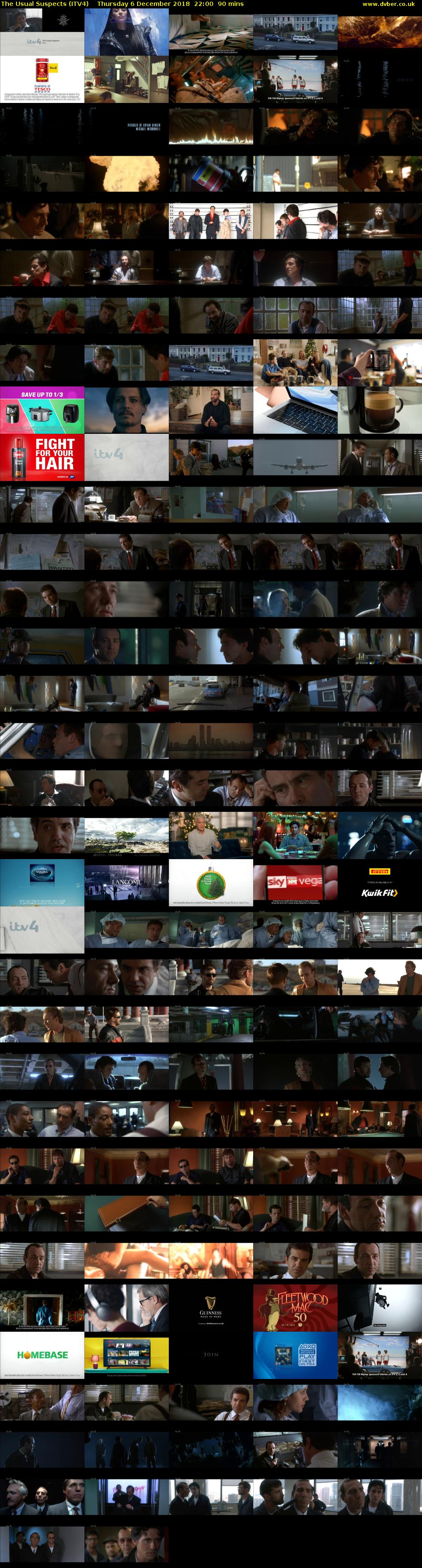 The Usual Suspects (ITV4) Thursday 6 December 2018 22:00 - 23:30