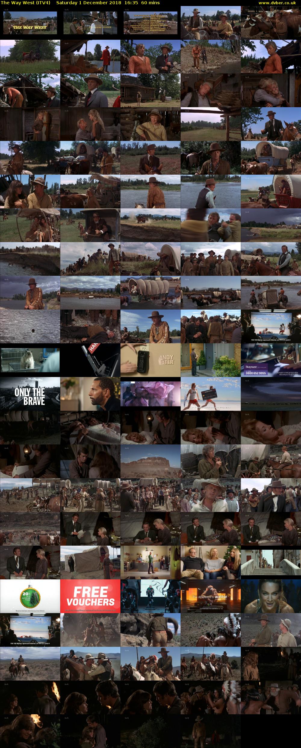 The Way West (ITV4) Saturday 1 December 2018 16:35 - 17:35