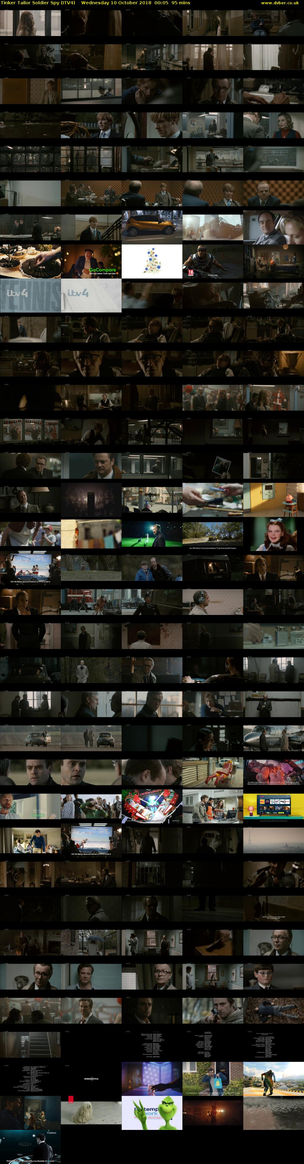 Tinker Tailor Soldier Spy (ITV4) Wednesday 10 October 2018 00:05 - 01:40