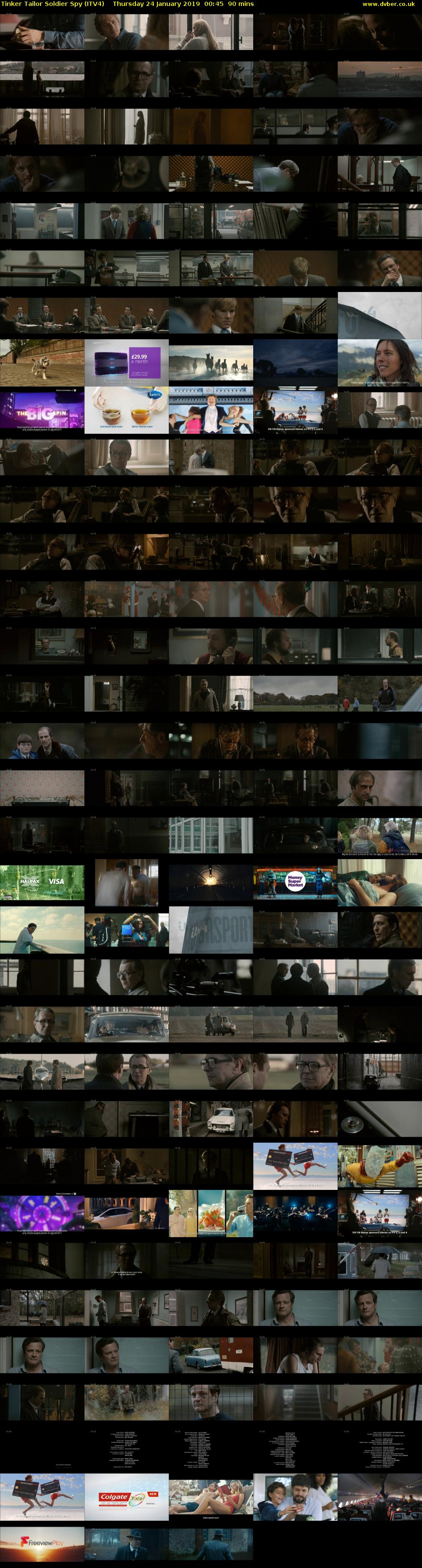 Tinker Tailor Soldier Spy (ITV4) Thursday 24 January 2019 00:45 - 02:15