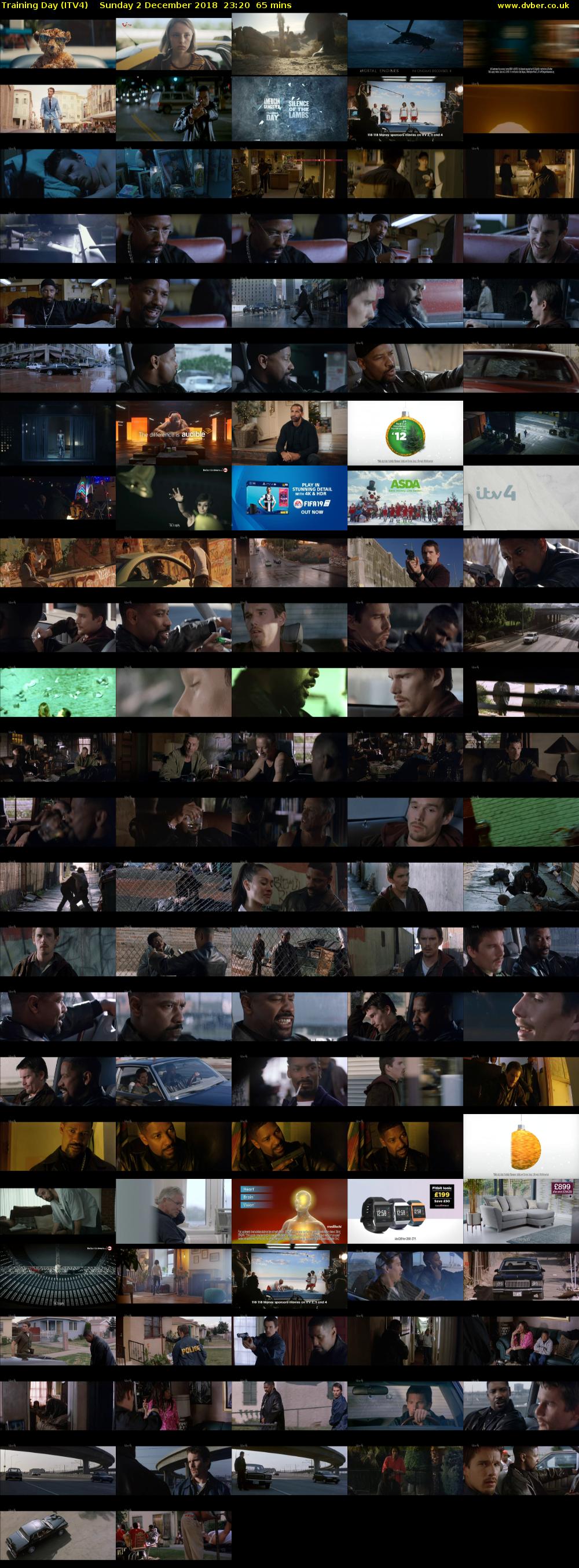 Training Day (ITV4) Sunday 2 December 2018 23:20 - 00:25