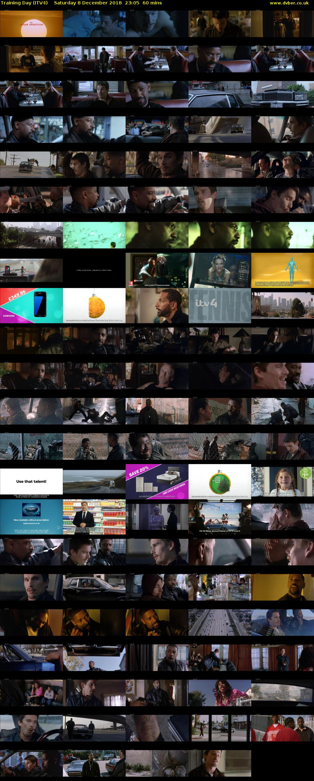 Training Day (ITV4) Saturday 8 December 2018 23:05 - 00:05