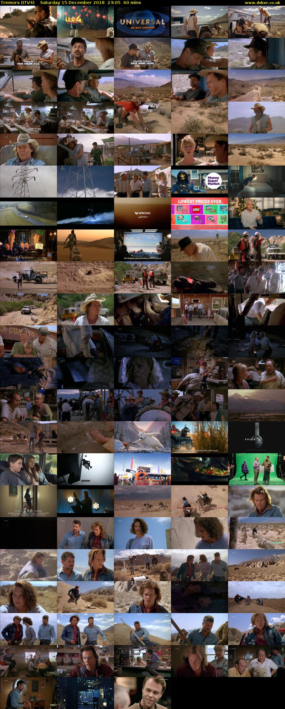 Tremors (ITV4) Saturday 15 December 2018 23:05 - 00:05