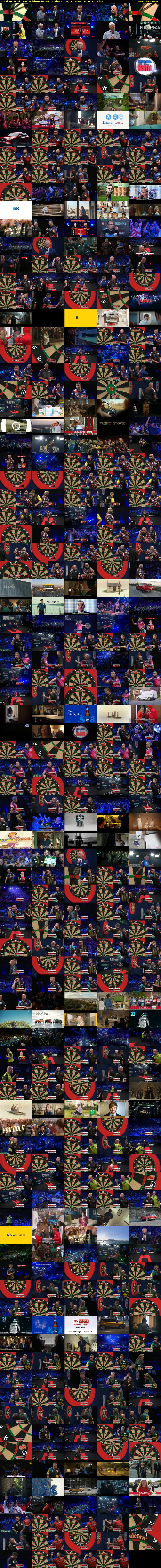 World Series of Darts: Brisbane (ITV4) Friday 17 August 2018 19:00 - 23:00