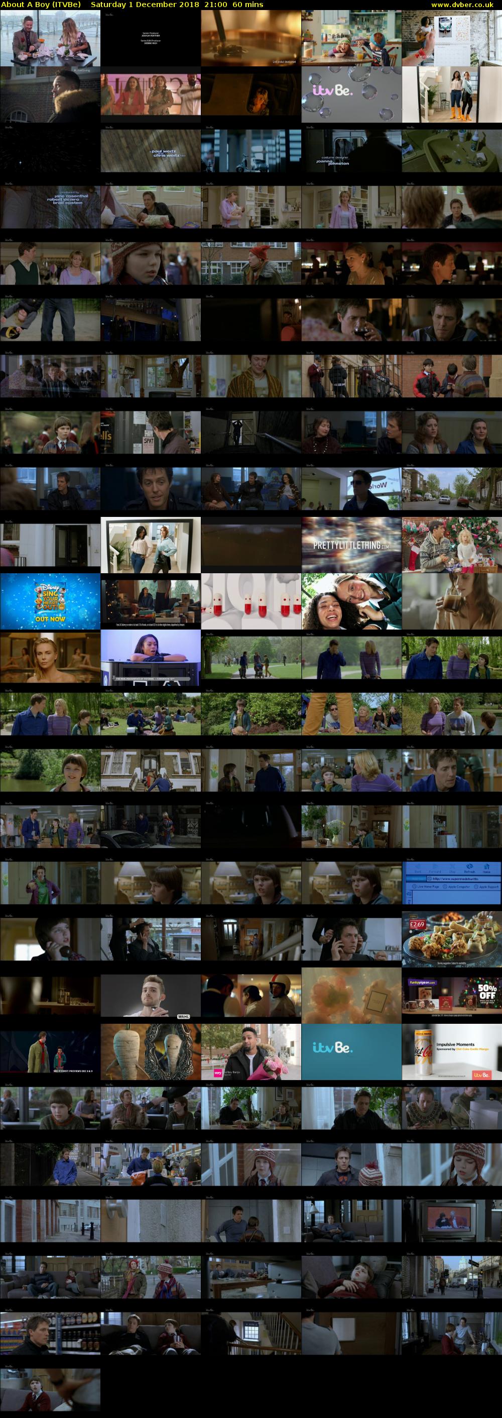 About A Boy (ITVBe) Saturday 1 December 2018 21:00 - 22:00