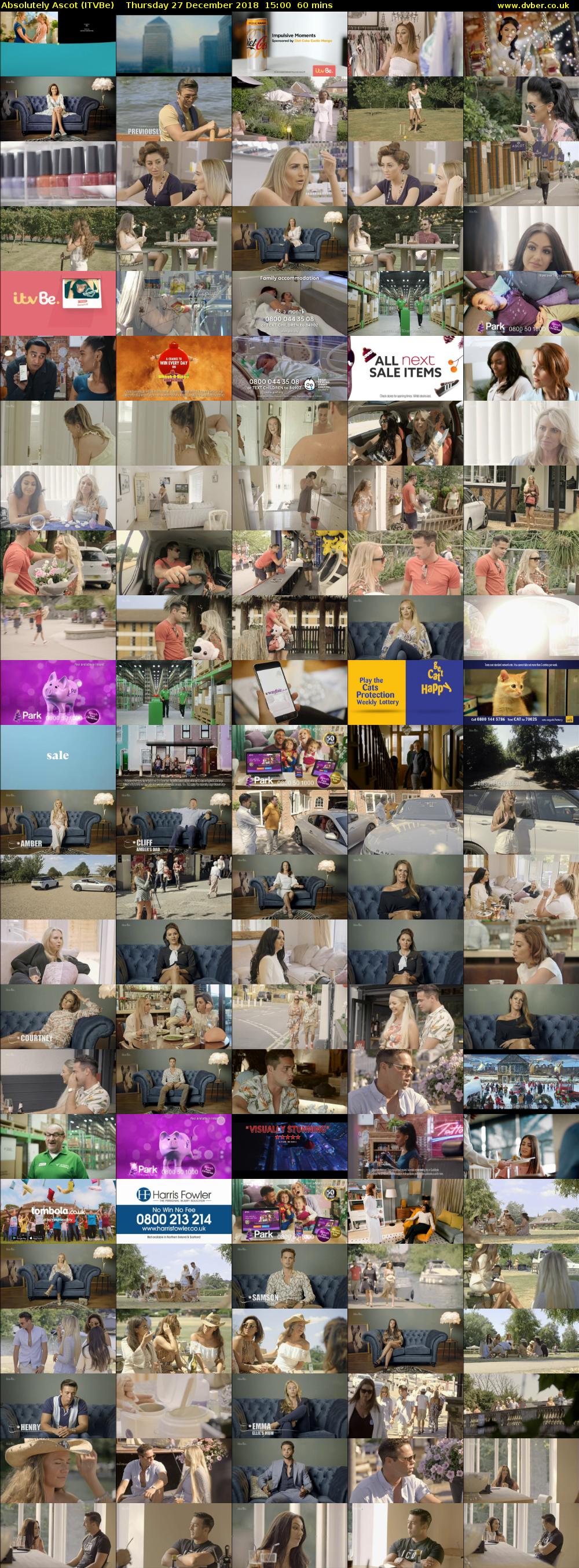 Absolutely Ascot (ITVBe) Thursday 27 December 2018 15:00 - 16:00