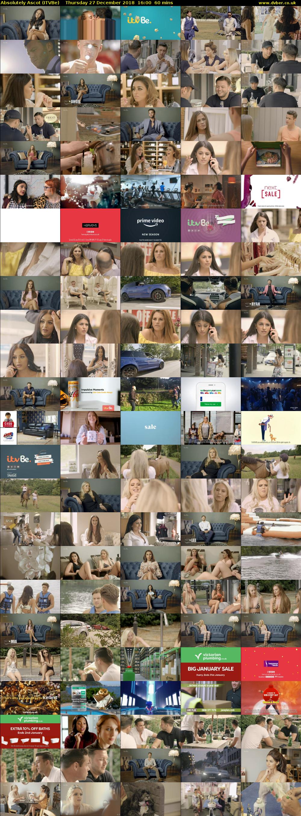 Absolutely Ascot (ITVBe) Thursday 27 December 2018 16:00 - 17:00