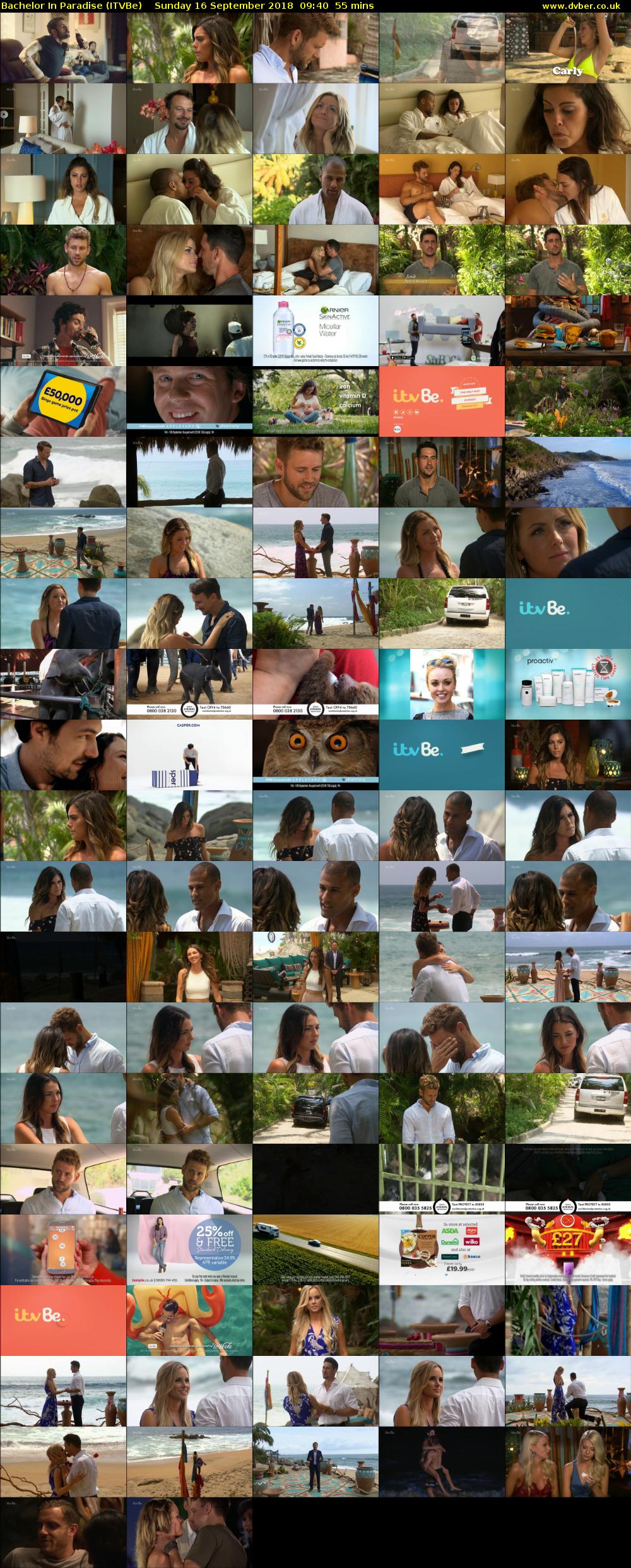 Bachelor in Paradise (ITVBe) Sunday 16 September 2018 09:40 - 10:35